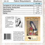 Braid Runner Table Runner Pattern 101