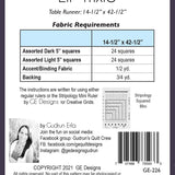 Lil' Trixie - Table Runner Pattern 226