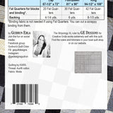 Nina Supersized - Fat Quarter Pattern 223