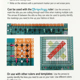 GEasy Ruler Stickers - Tropical Brights palette GE-1100