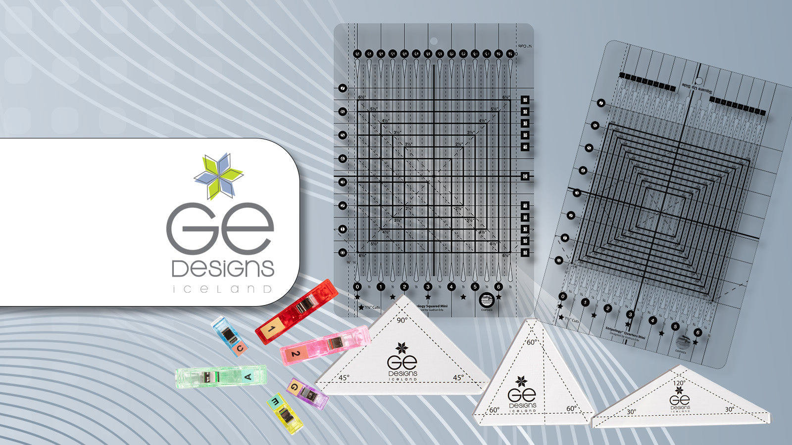 Stripology Rulers & Tools - By GE Designs
