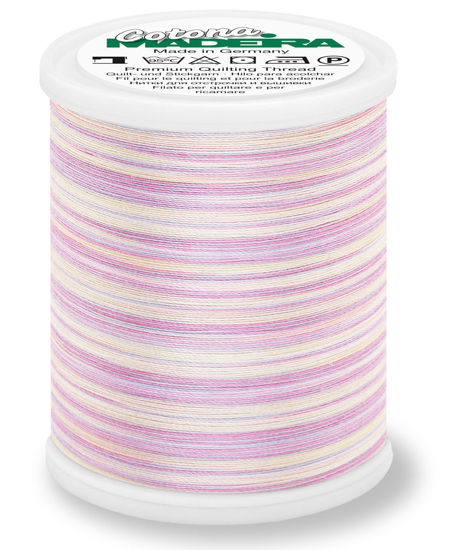 Cotona 50 - Premium Cotton Quilting & Sewing Thread, Multi-Color