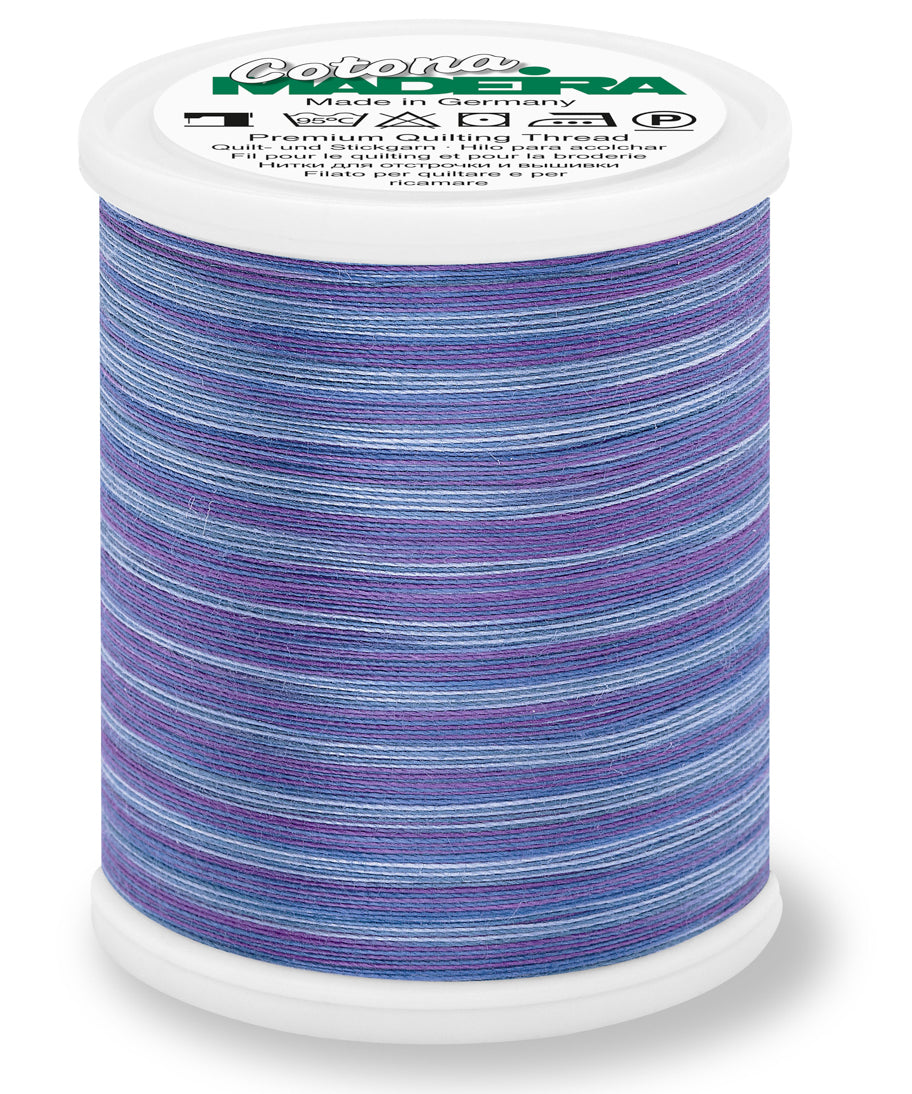 Cotona 50 - Premium Cotton Quilting & Sewing Thread, Multi-Color