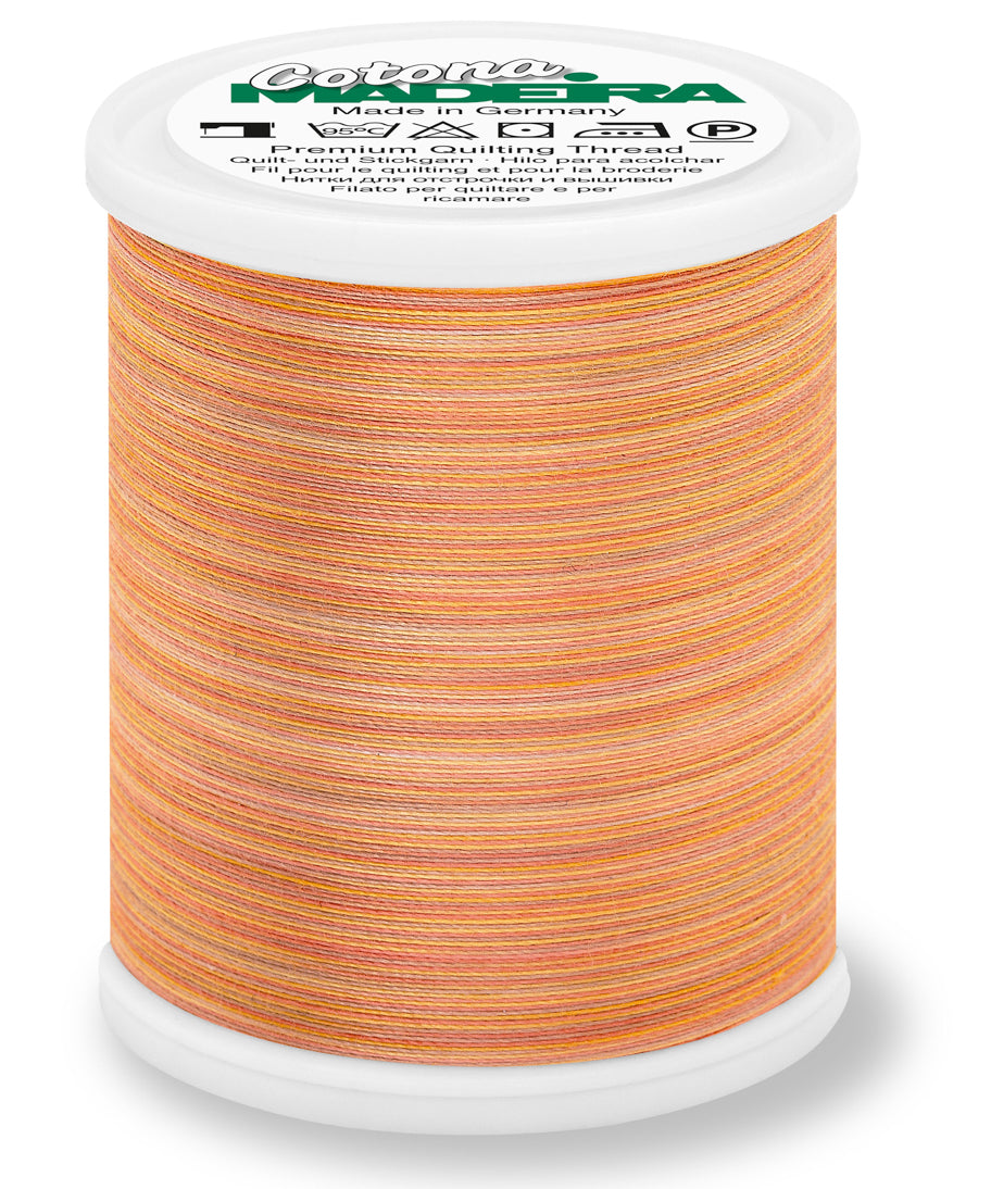 Cotona 50 - Premium Cotton Quilting & Sewing Thread, Multi-Color