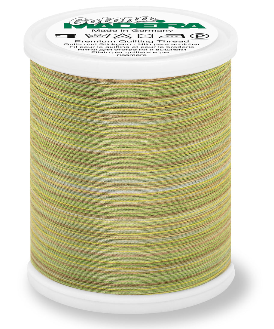 Cotona 50 - Premium Cotton Quilting & Sewing Thread, Multi-Color