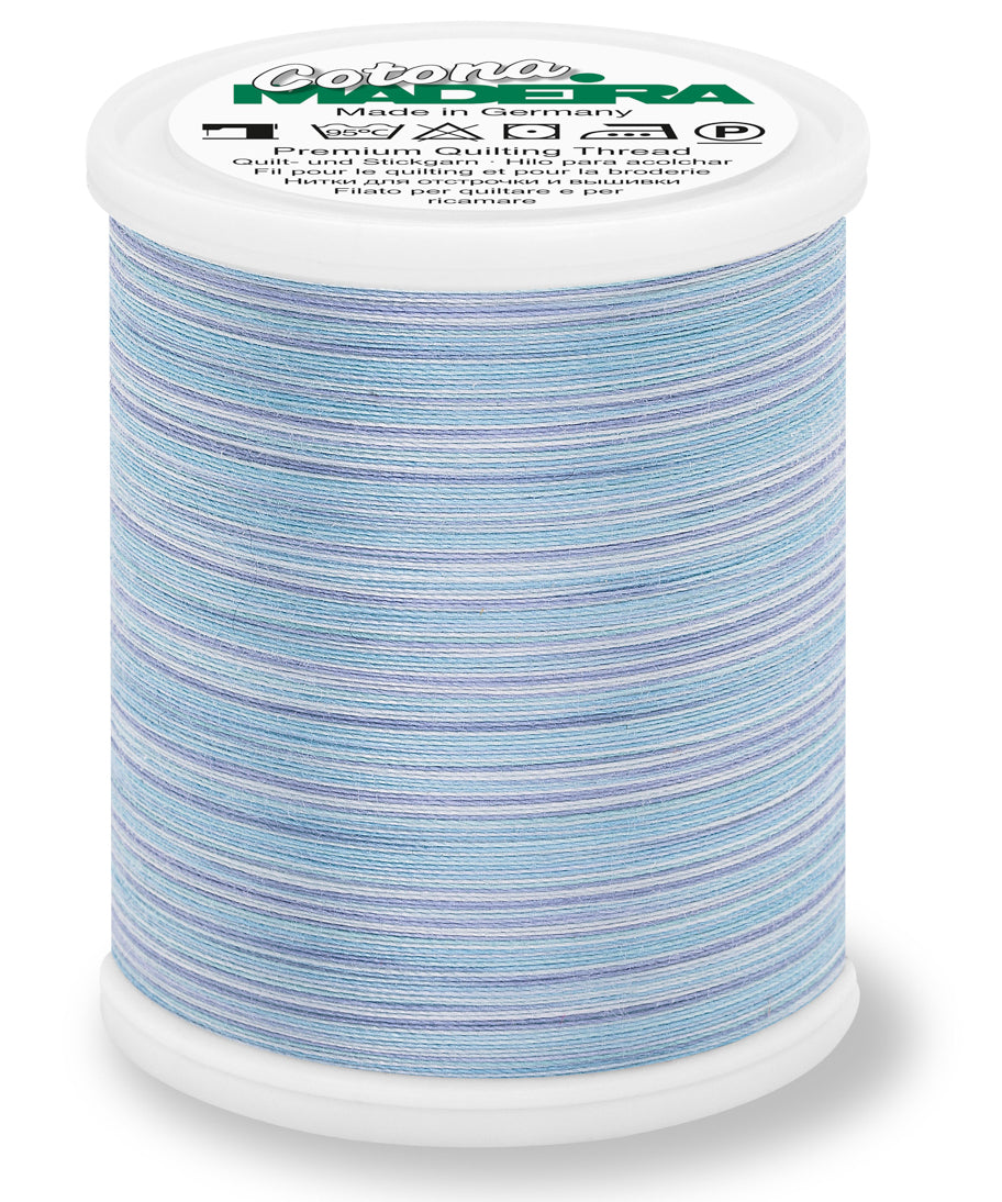 Cotona 50 - Premium Cotton Quilting & Sewing Thread, Multi-Color