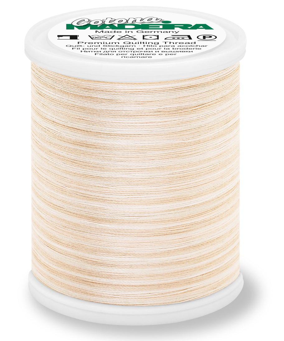 Cotona 50 - Premium Cotton Quilting & Sewing Thread, Multi-Color