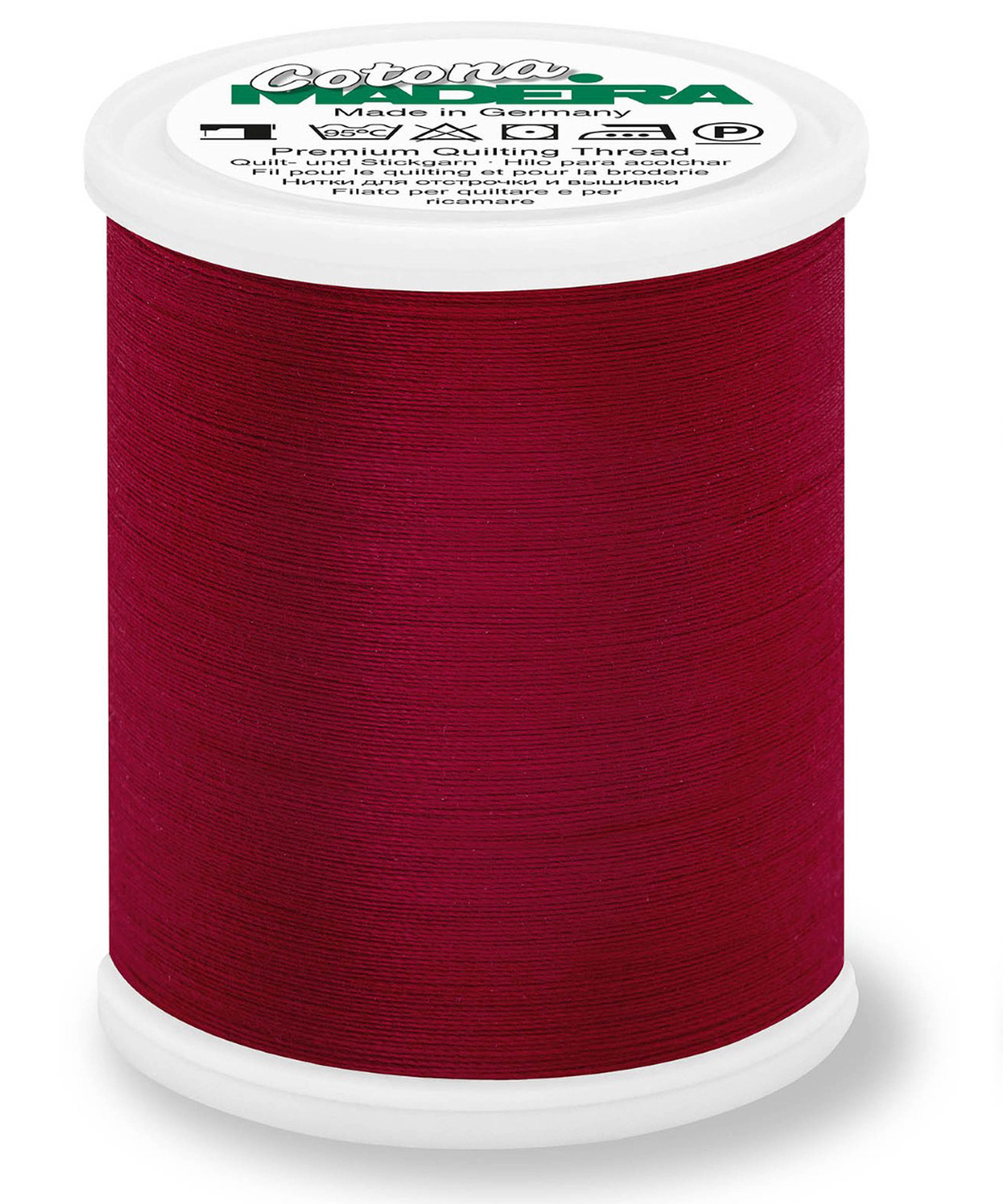 Cotona 50 - Premium Cotton Quilting & Sewing Thread, solid color