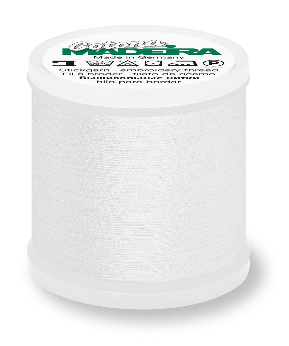 Cotona 30 - Premium Cotton Quilting & Sewing Thread, Solid Color