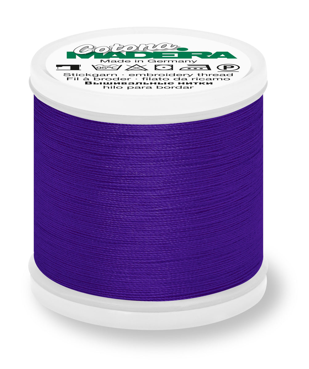 Cotona 30 - Premium Cotton Quilting & Sewing Thread, Solid Color