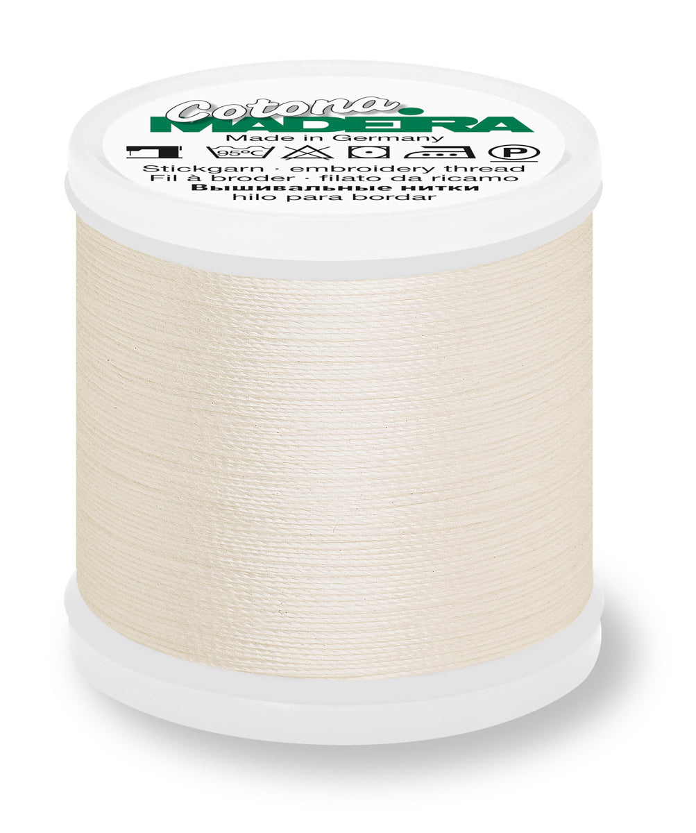 Cotona 30 - Premium Cotton Quilting & Sewing Thread, Solid Color