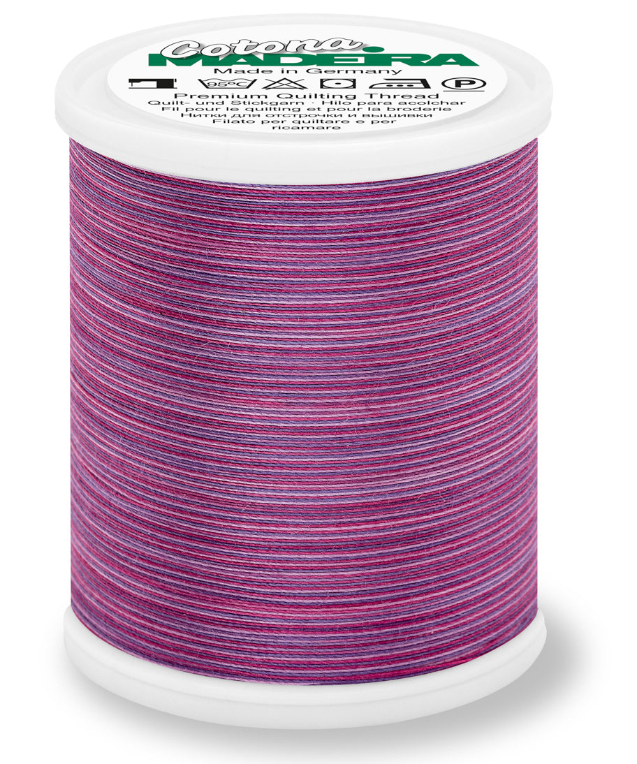 Cotona 30 - Premium Cotton Quilting & Sewing Thread, Multi-Color