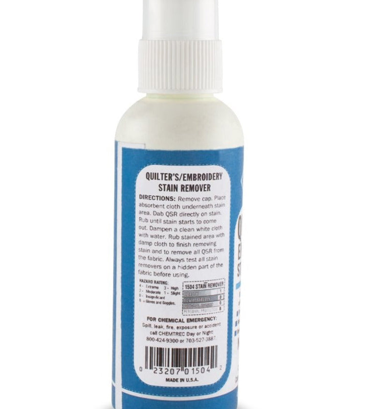 Quilter's Embroidery Stain Remover