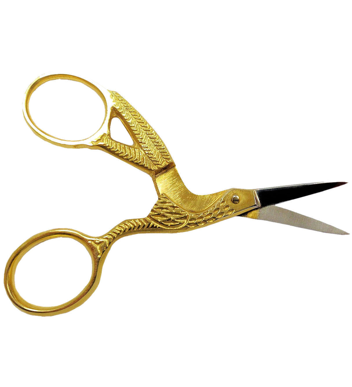 Scissors 3½" Gold Stork