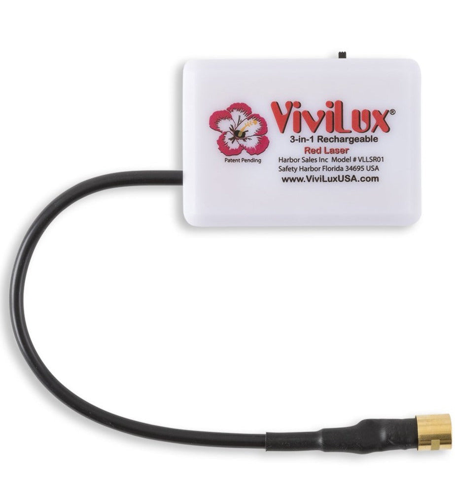 ViviLux 3-in-1 Rechargeable RED Laser System