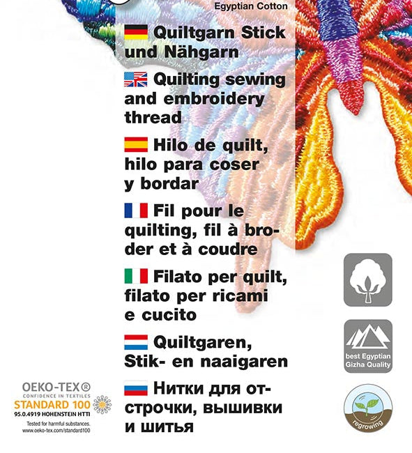 Cotona Cotton color card