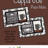 Cuppa Joe Placemat Pattern 197