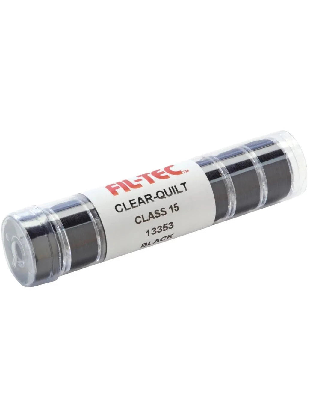 Clear-Quilt Cotton Bobbins - Tube of 8, Class 15/A