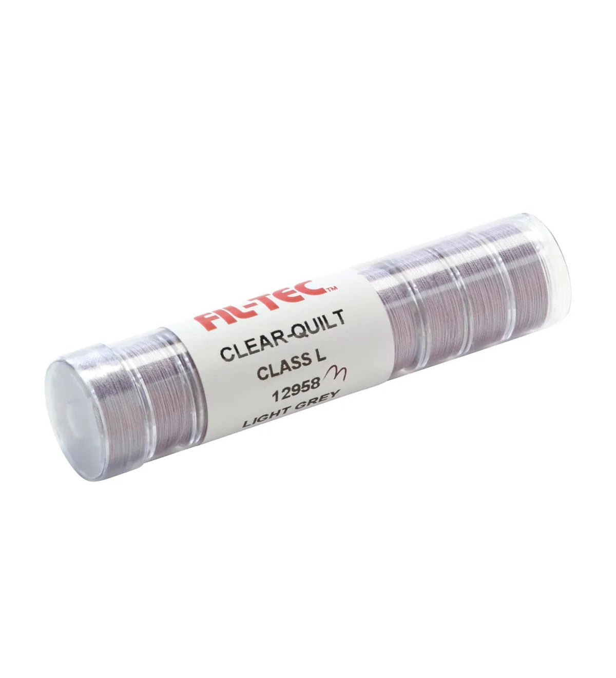 Clear-Quilt Cotton Bobbins - Tube of 10, Style L