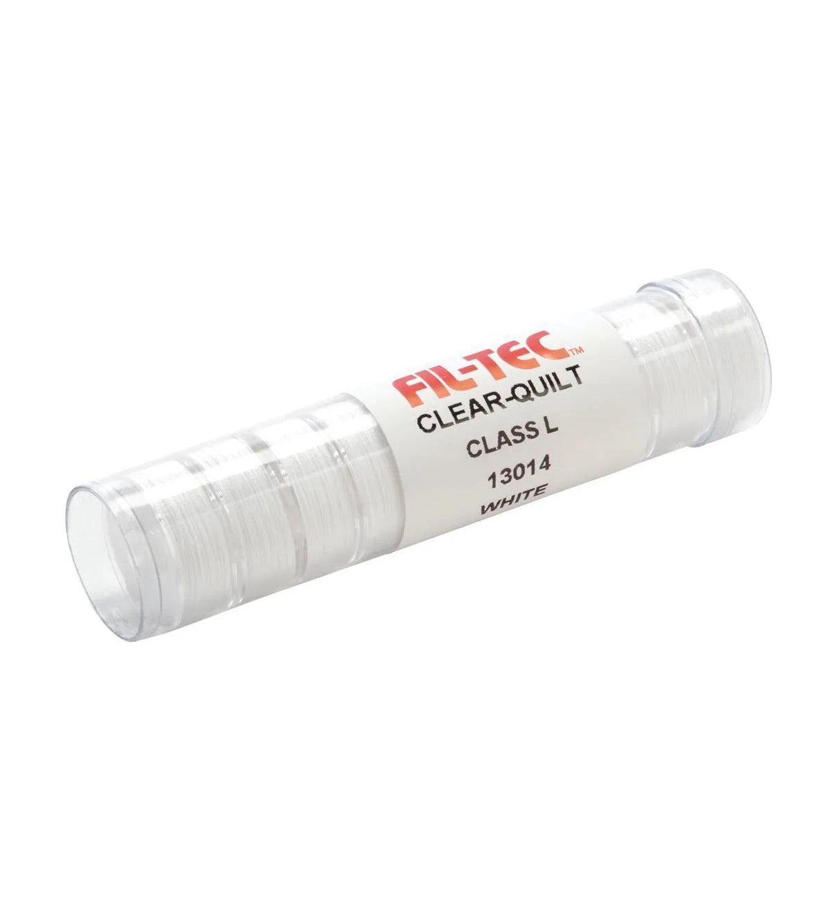 Clear-Quilt Cotton Bobbins - Tube of 10, Style L