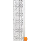 Rotary Cutter/Ruler Combo, Fiskars - Rectangle 6" x 24"