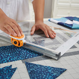 Rotary Cutter/Ruler Combo, Fiskars - Square 12" x 12"