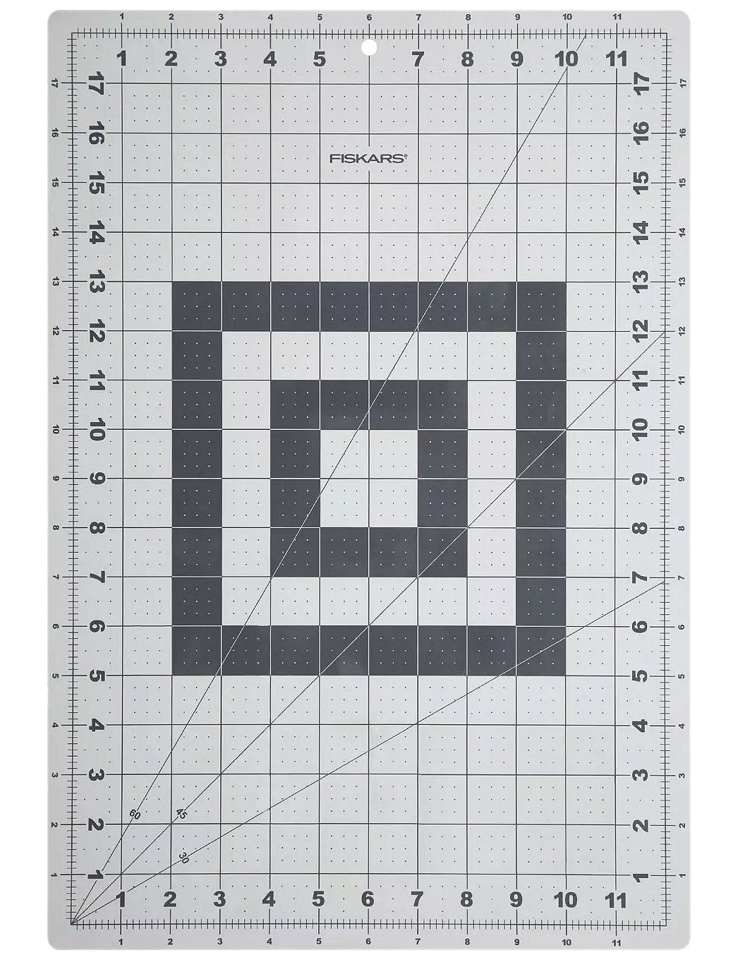 Fiskars 12x18 Self-Healing 2-Sided Cutting Mat - Durable & Portable ...