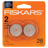 Rotary Replacement Blade, Fiskars 28mm - 2 pack