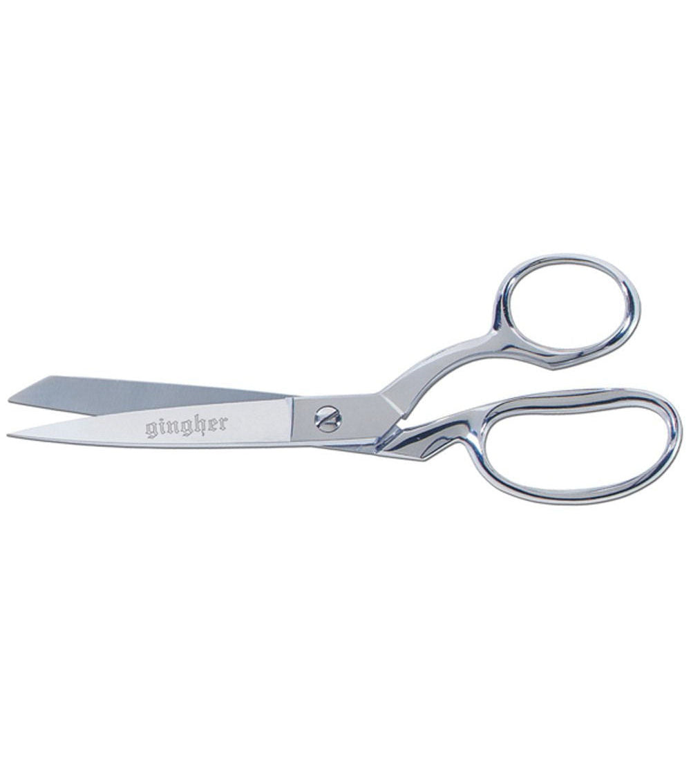 Scissors, Gingher 8" Knife Edge Dressmaker's Shears - Chrome