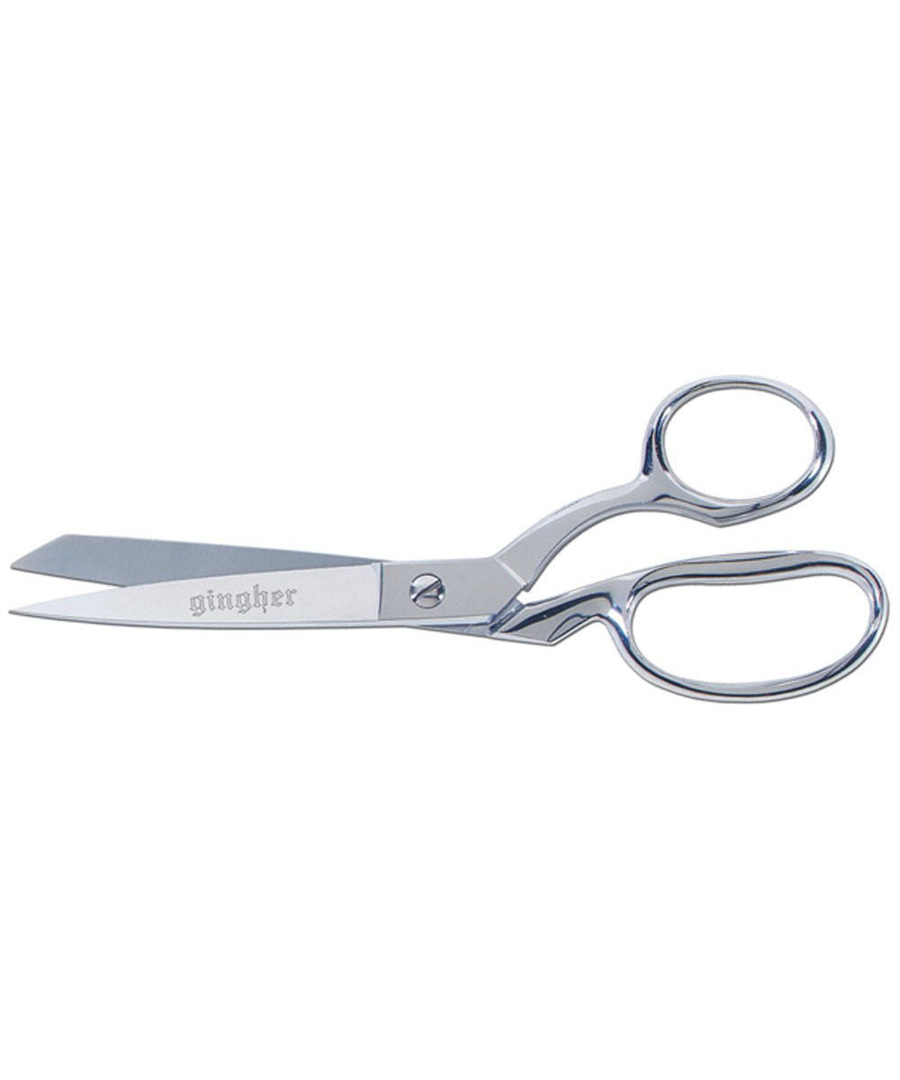 Scissors, Gingher 8" Knife Edge Dressmaker's Shears - Chrome