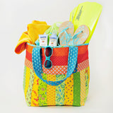 Strip To The Beach Tote Bag Pattern 165