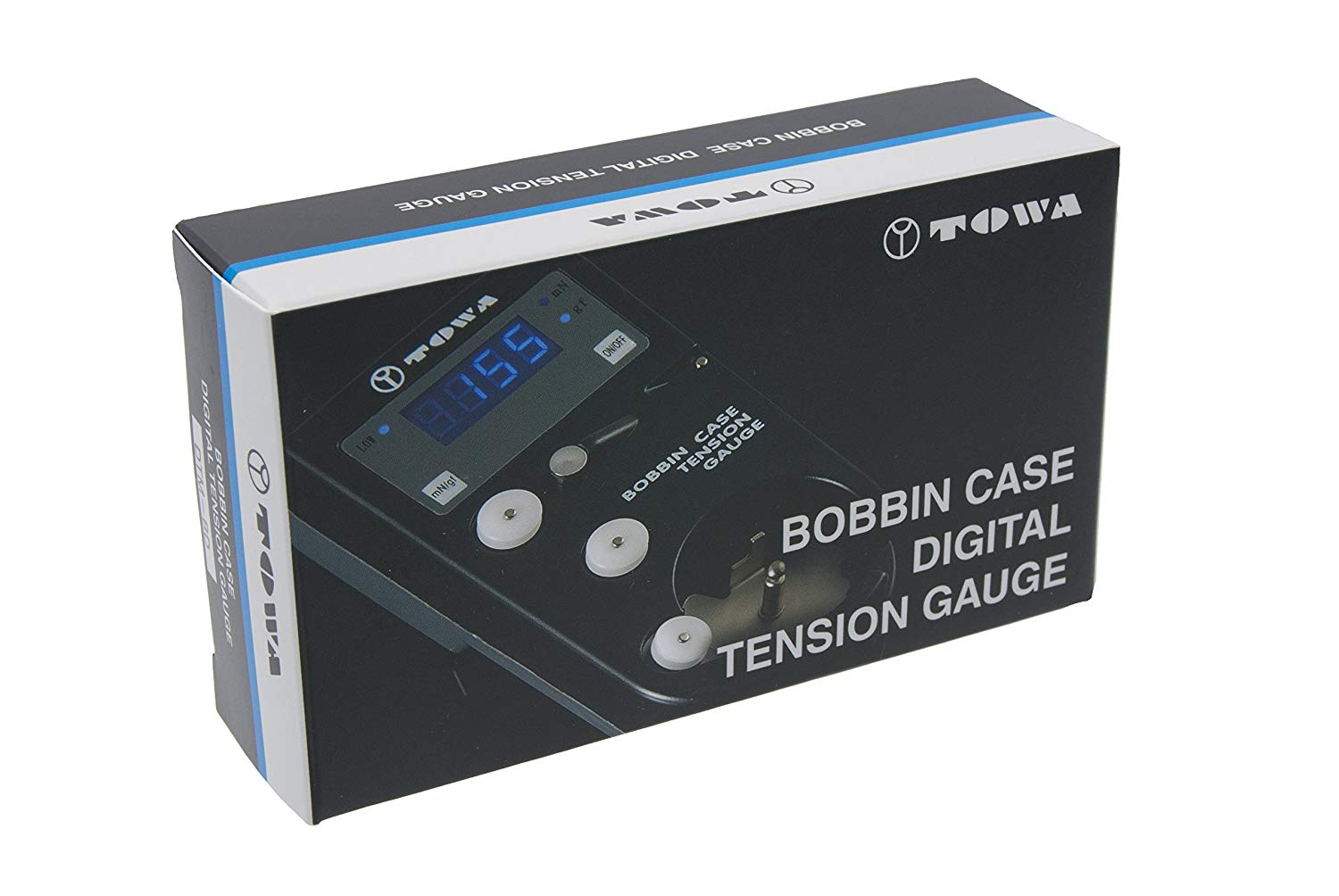 Towa™ Digital Bobbin & Thread Tension Gauge body only, precision tension meter for accurately measuring and adjusting bobbin and upper thread tension on quilting, sewing, and embroidery machines.