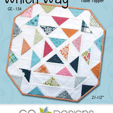 Which Way Table Topper Pattern 156