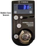 Towa™ Digital Bobbin & Thread Tension Gauge body only, precision tension meter for accurately measuring and adjusting bobbin and upper thread tension on quilting, sewing, and embroidery machines.